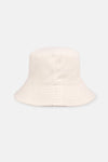Ekru Desenli Bucket Şapka