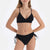 Siyah Yanı Büzgülü Bikini Alt