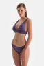 Mor Düşük Bel Bikini Alt