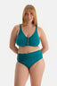 Yeşil Yüksek Bel Bikini Alt