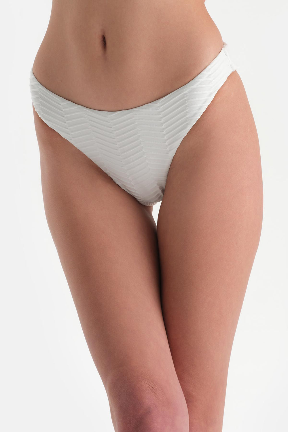 Beyaz Brazılıan Bikini Alt