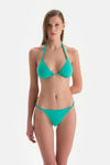 Mint Yeşili Düşük Bel Bikini Alt