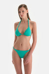 Mint Yeşili Düşük Bel Bikini Alt