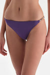 Mor Düşük Bel Bikini Alt