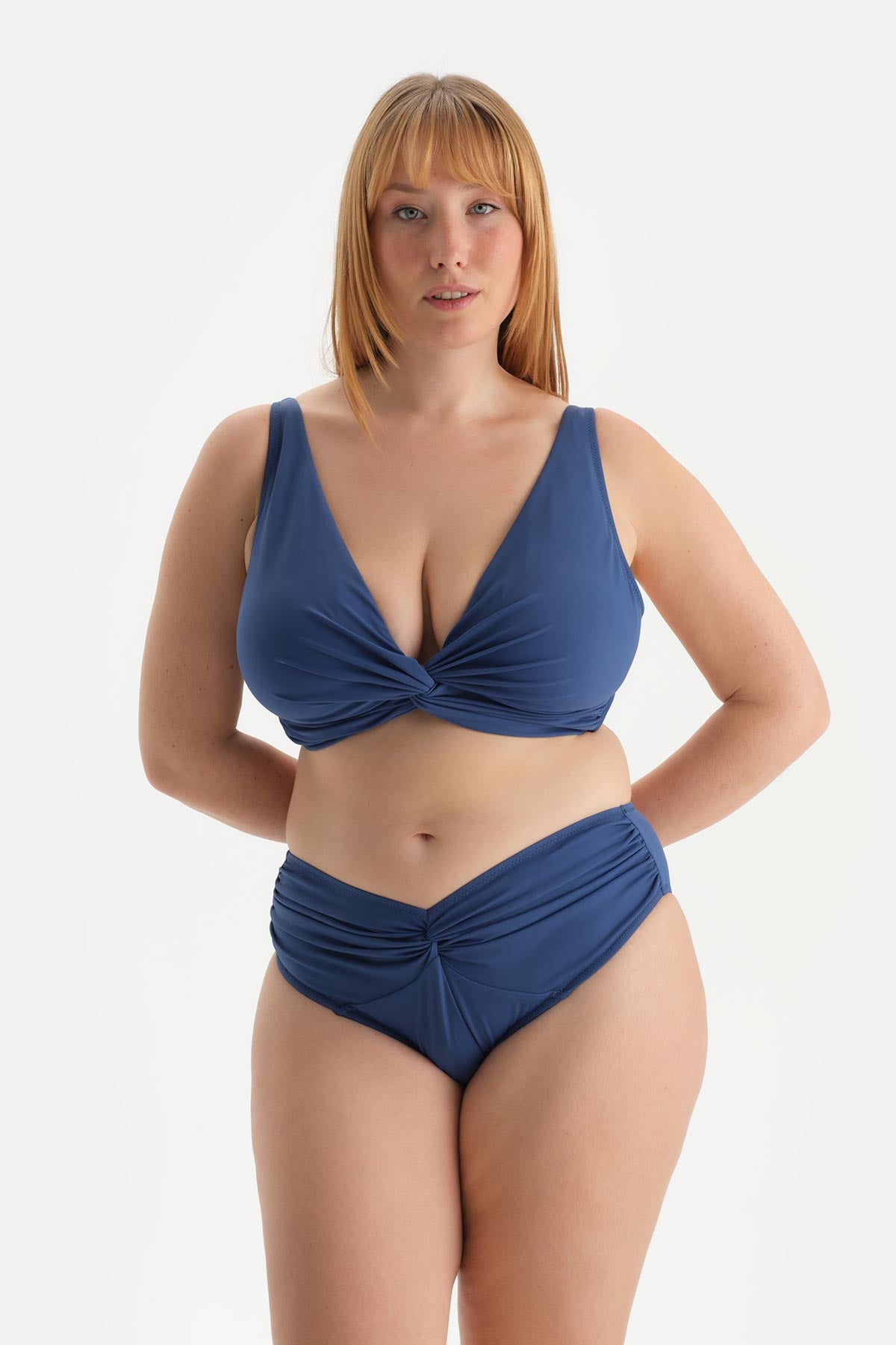 Indigo Korseli Toparlayıcı Bikini Üstü