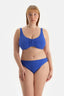 Sax Mavisi Korseli Toparlayıcı Bikini Üst