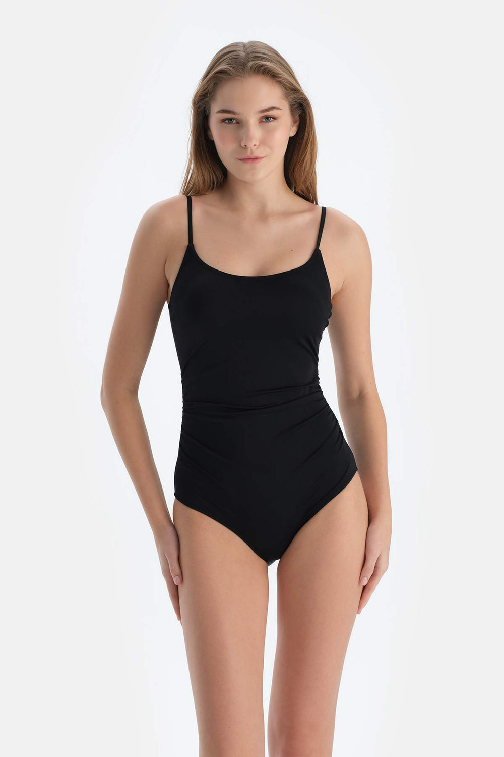 Siyah Korseli Toparlayıcı Mayo