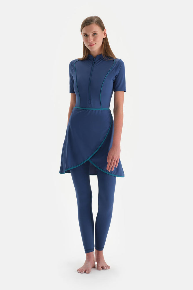 Indigo Fermuarlı Kk. 3 Parçalı Set