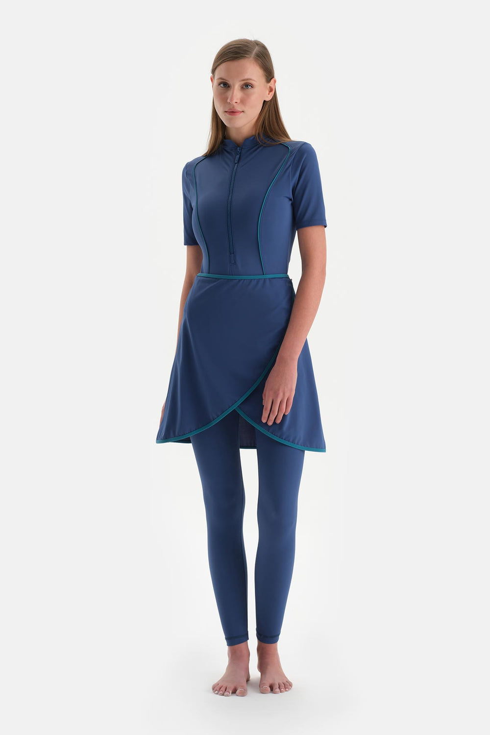 Indigo Fermuarlı Kk. 3 Parçalı Set