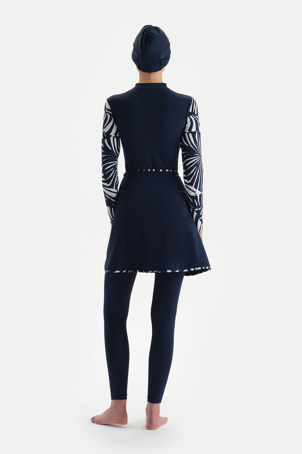 Lacivert Fermuarlı Uk. 4 Parçalı Set