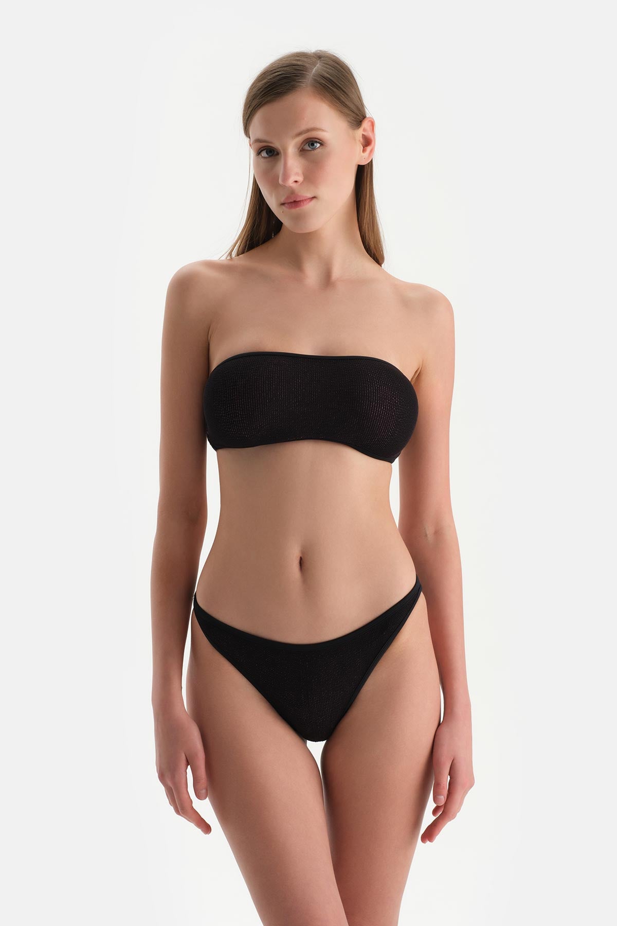 Siyah-Pembe Düşük Bel Alt