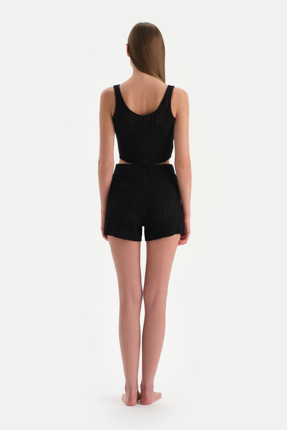 Siyah Kısa Şort