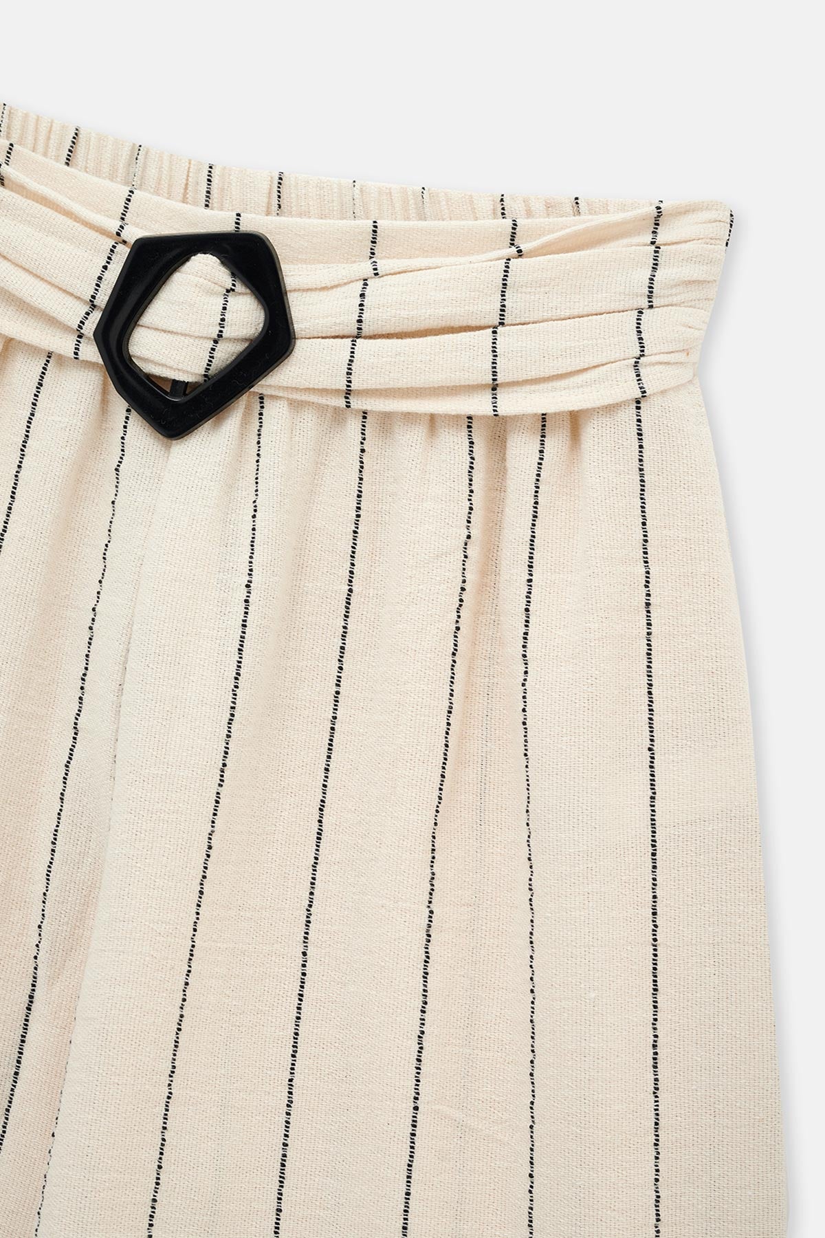 Ekru-Siyah Ryder Act - Anatolia Koleksiyonu - Dokuma Pantolon