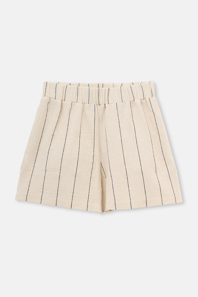 Ekru-Siyah Ryder Act - Anatolia Koleksiyonu - Dokuma Şort