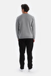 Gri Melanj Erkek Içi Şardonlu Sweatshırt