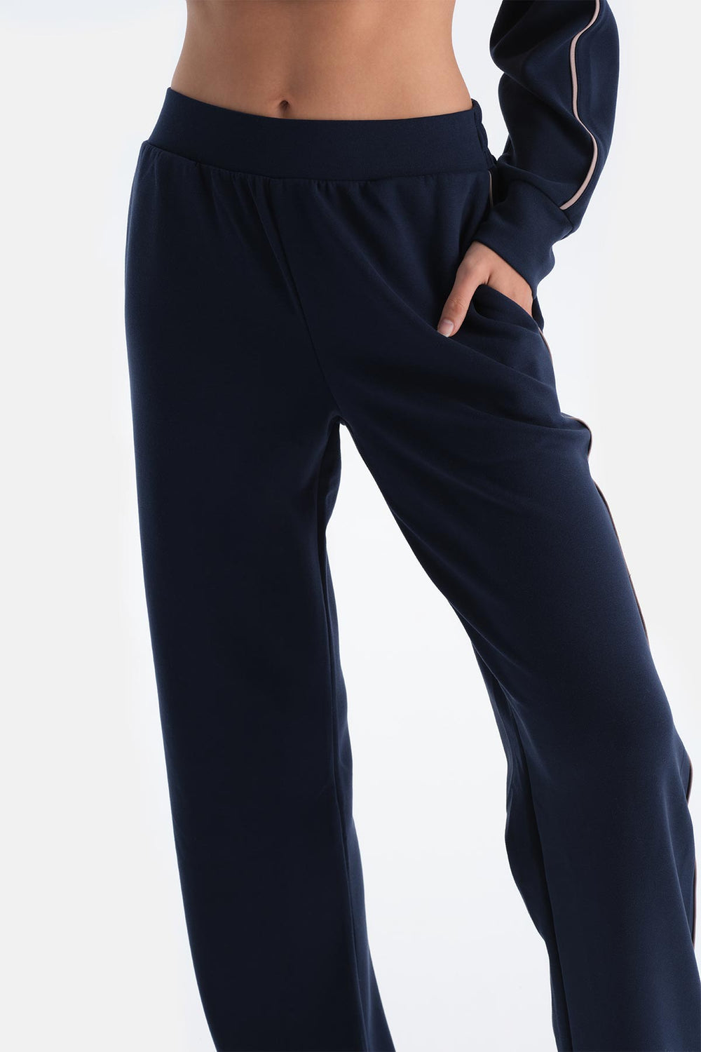 Navy WOMENS MODAL TRACKPANTS