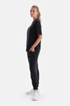 Siyah Kadın Modal Jogger Eşofman Altı
