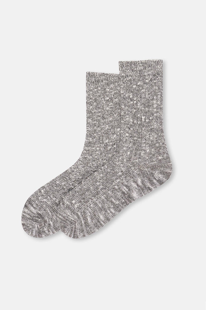 Anthracite Melange WOMENS COTTON WINTER SOCKS