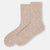 Bej Kadın Pamuklu Kışlık Çorap