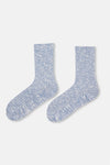 Grey WOMENS COTTON WINTER SOCKS