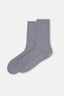 Indigo WOMENS COTTON KNITTED TEXTURED SOCKS