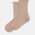 Beige WOMENS CASHMERE BLENDED SOCKS