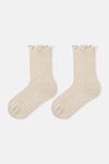 Grey Melange WOMENS CASHMERE BLENDED SOCKS