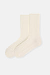 Ecru WOMENS COTTON SOCKS
