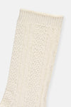Ecru WOMENS COTTON SOCKS