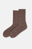 Dark Brown WOMENS COTTON SOCKS