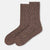 Dark Brown WOMENS COTTON SOCKS