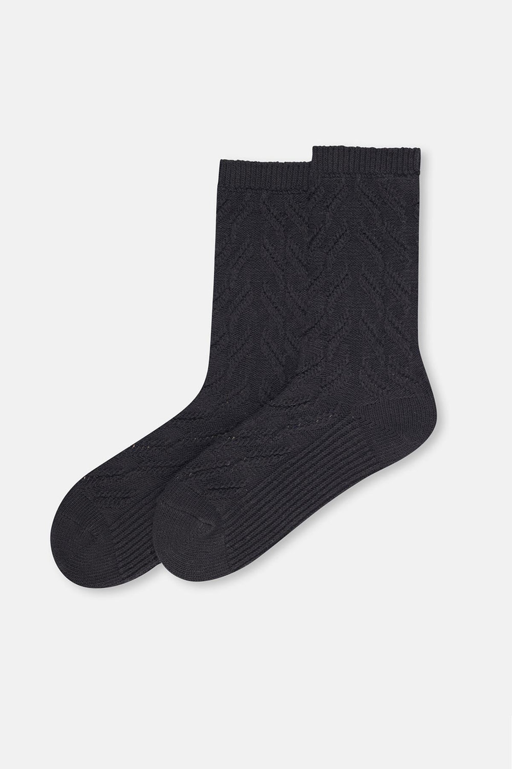 Black WOMENS COTTON SOCKS