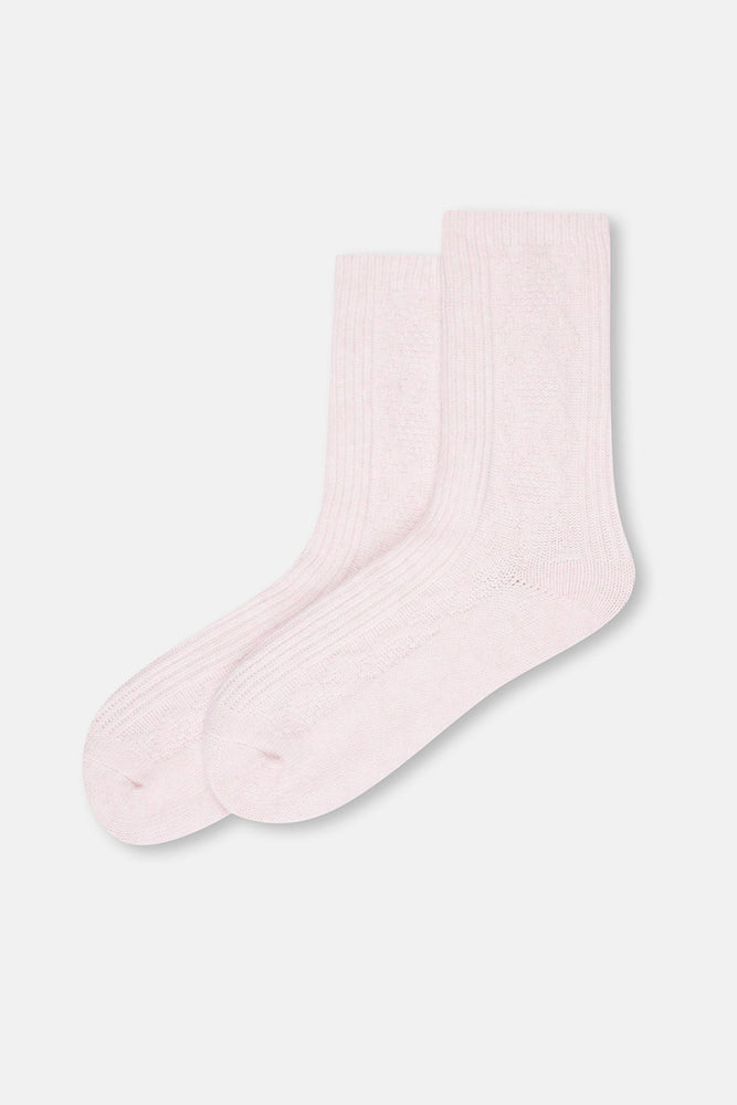 Powder WOMENS KNITTED PATTERNED COZY SOCKS