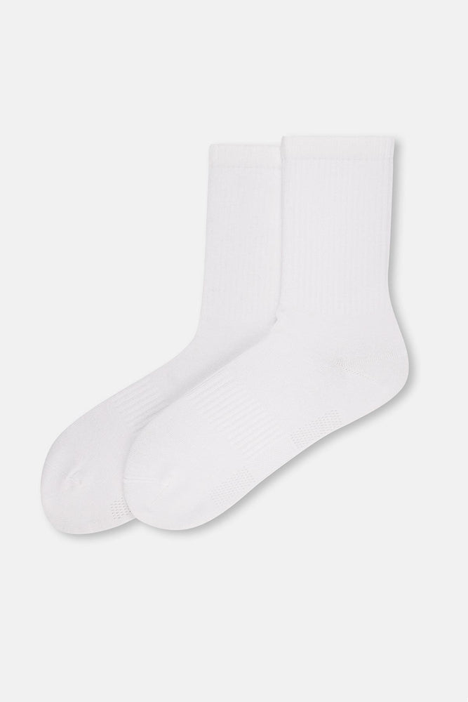White WOMEN COOLMAX SPORTS SOCKS