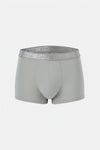 Açık Gri-Gri 3'Lü Desenli Micro Modal Boxer
