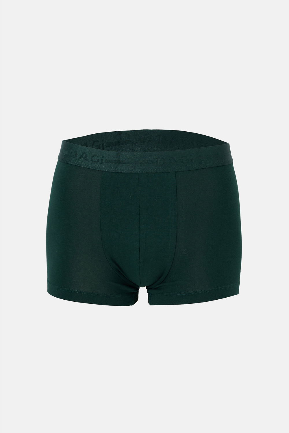 Açık Mavi-Koyu Yeşil 3'lü Desenli Pamuk Boxer