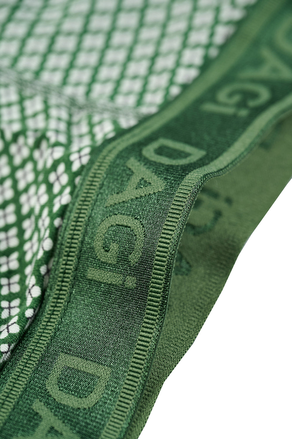 Yeşil 3'lü Desenli Micro Modal Boxer