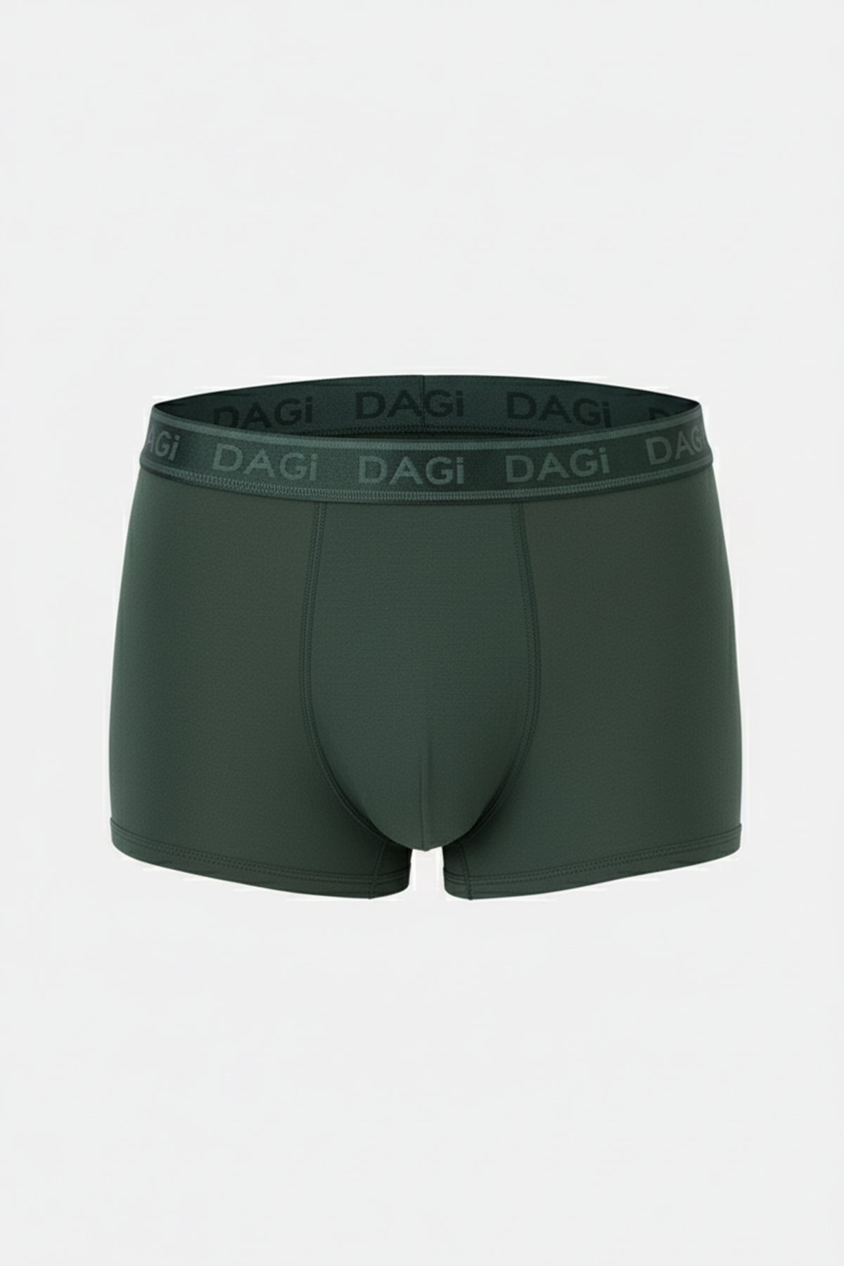 Yeşil 3'lü Desenli Micro Modal Boxer