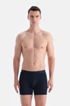 Lacivert Düz Micro Modal Boxer