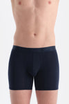 Lacivert Düz Micro Modal Boxer