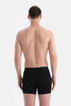 Siyah Düz Micro Modal Boxer