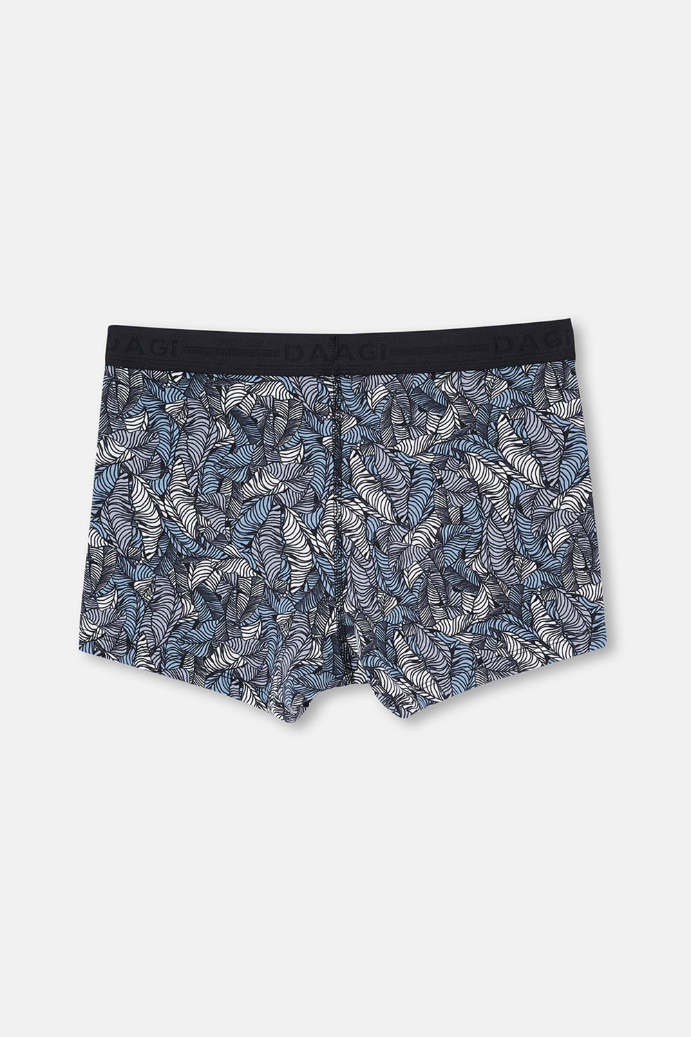 Siyah Desenli Pamuk Boxer