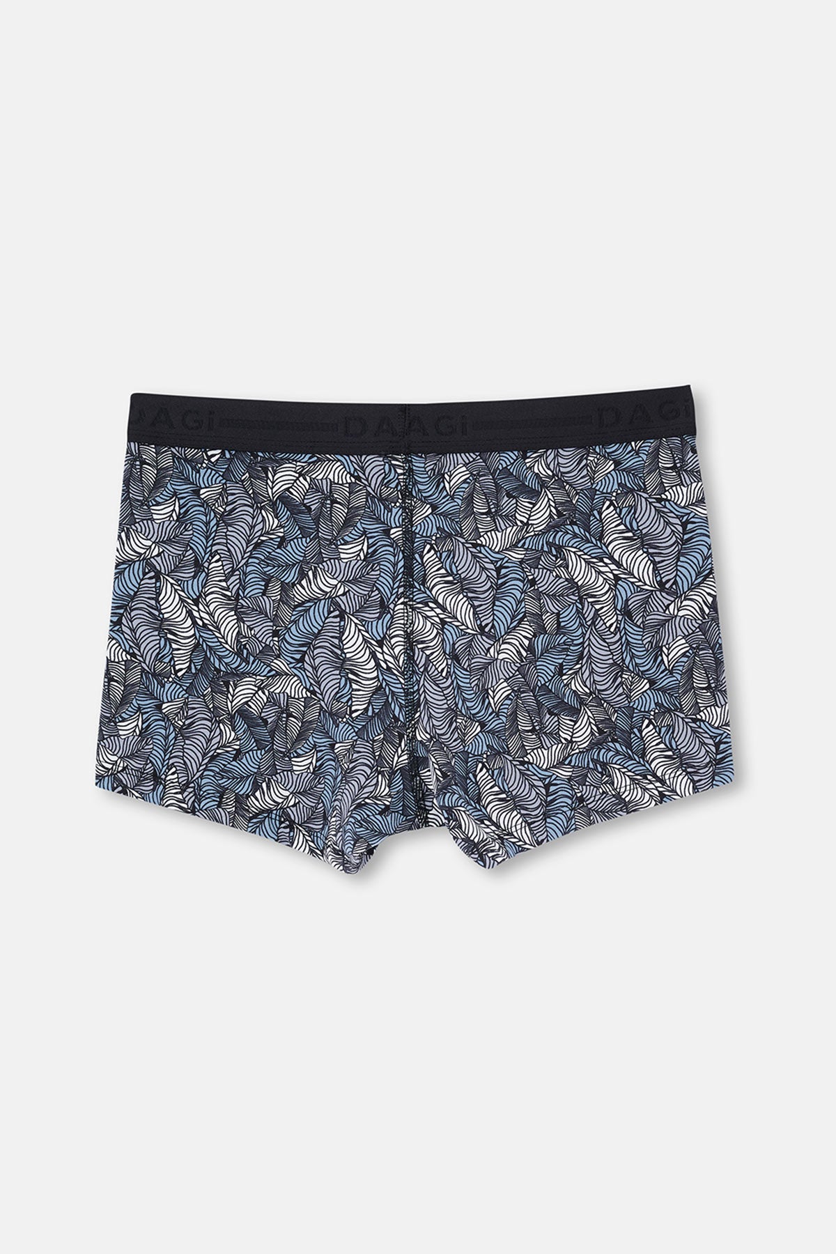 Siyah Desenli Pamuk Boxer