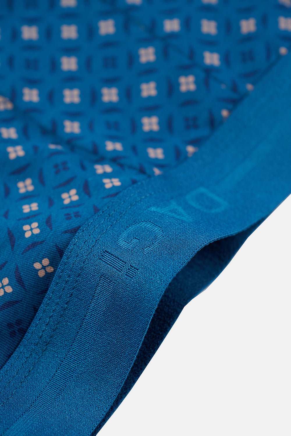 Lacivert 2'li Desenli Pamuk Boxer