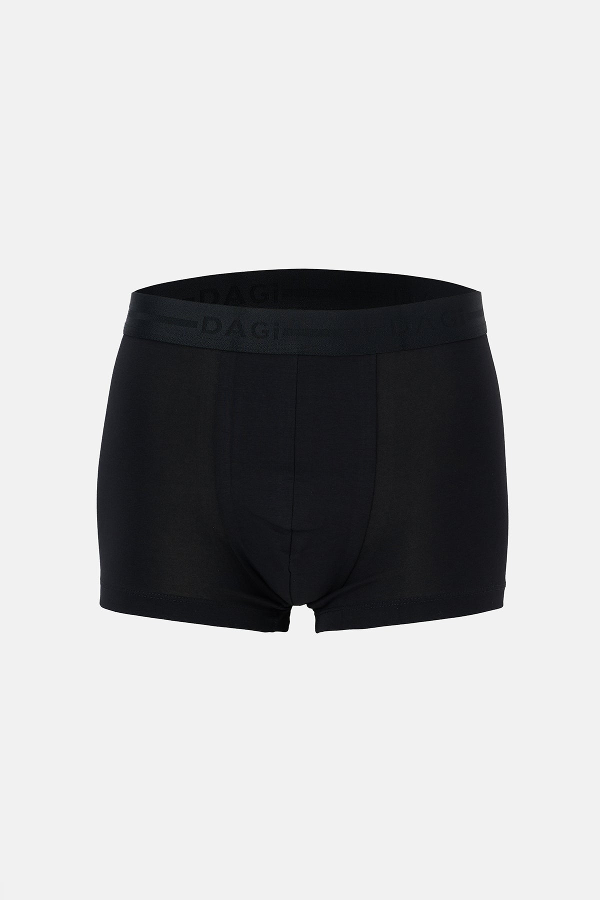 Gri-Siyah 2'li Desenli Pamuk Boxer