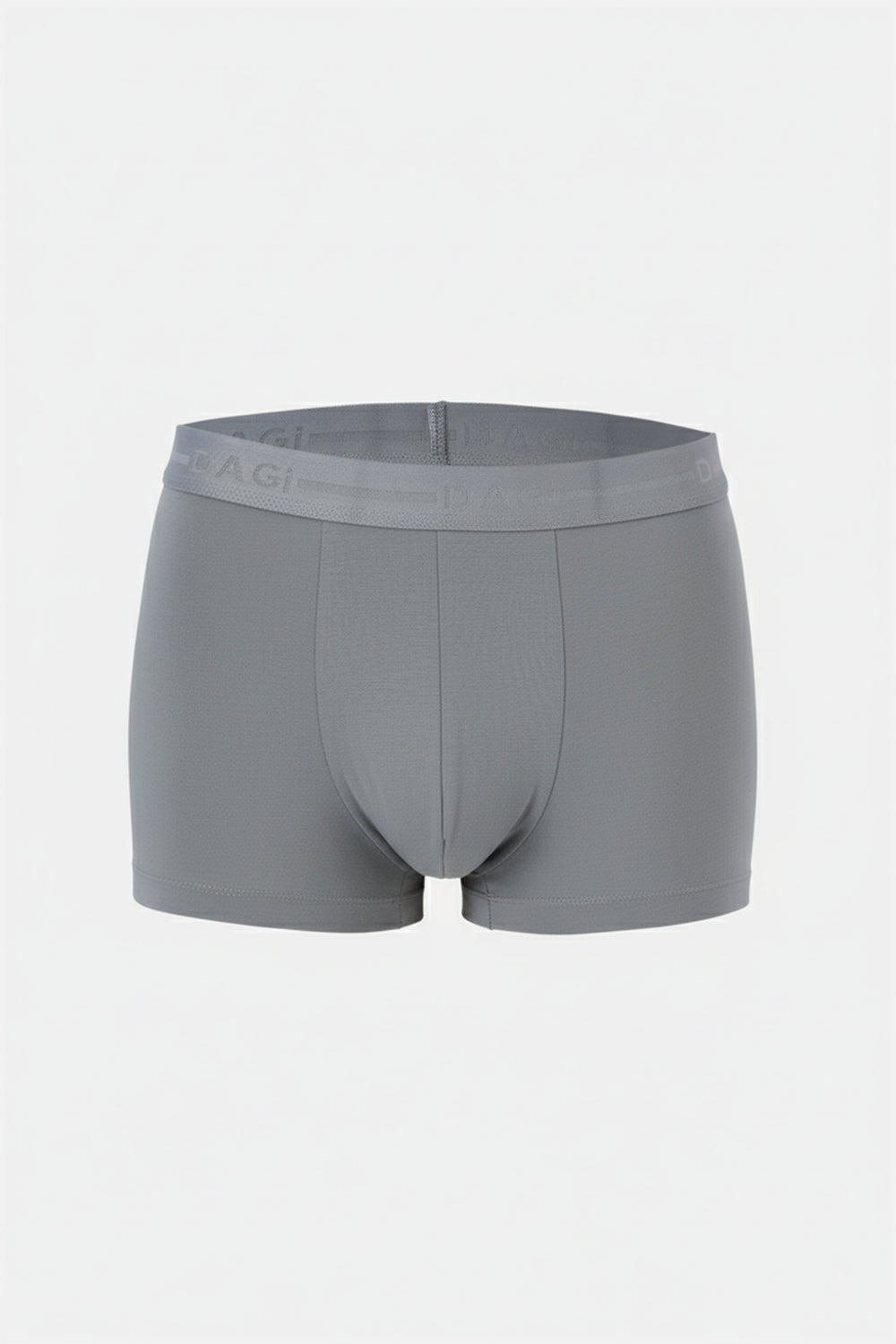 Gri-Siyah 3'lü Desenli Pamuk Boxer