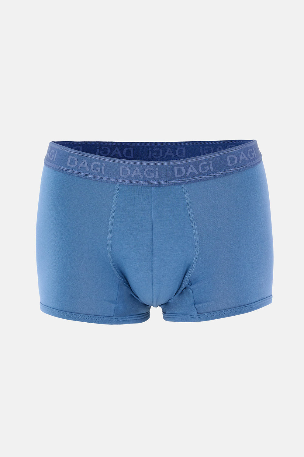 Lacivert-Mavi 3'lü Desenli Micro Modal Boxer