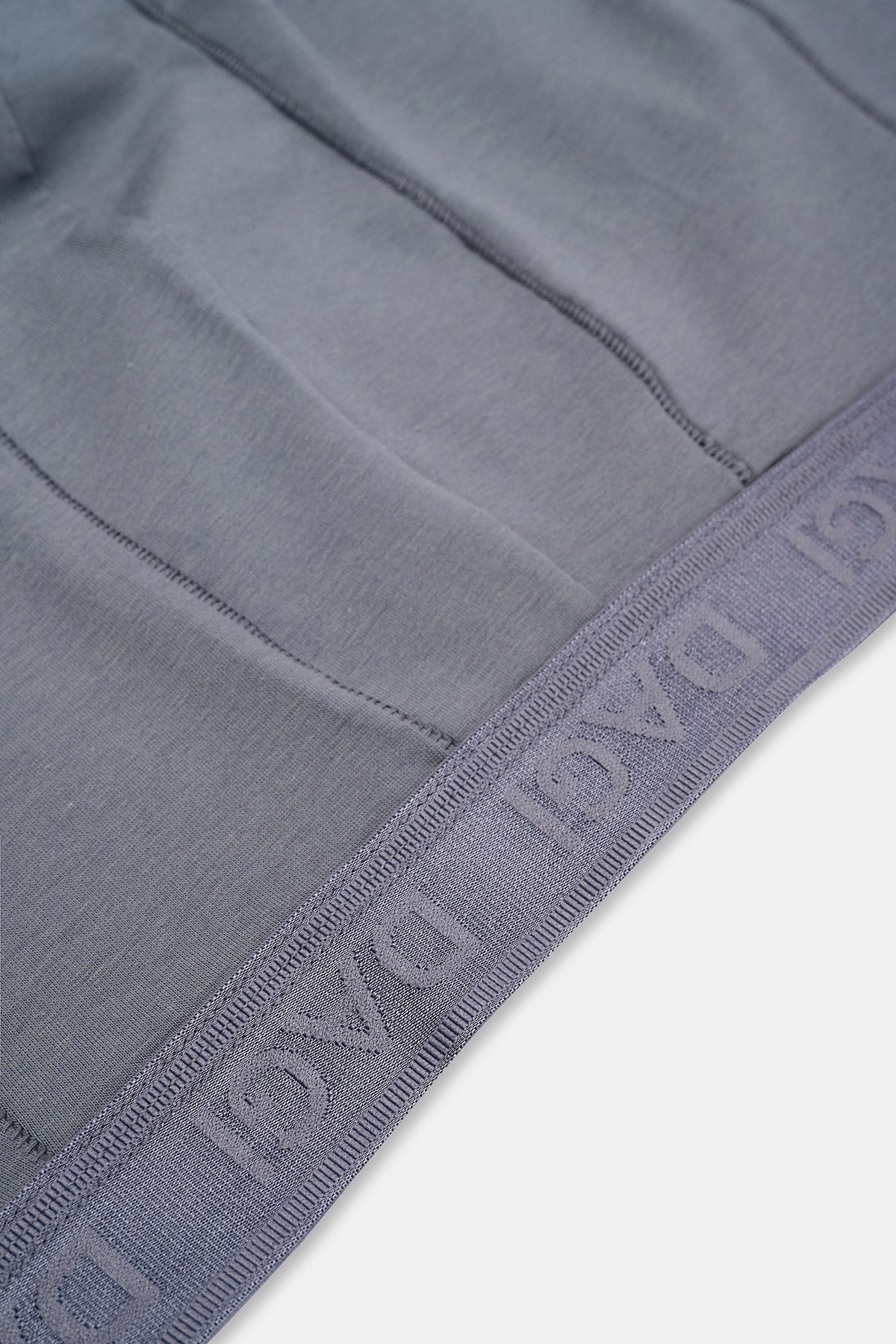 Gri Tekli Modal Pamuk Boxer