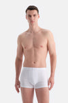 Beyaz Kumaş Kaplama Basic Boxer