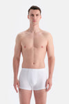 Beyaz Kumaş Kaplama Basic Boxer